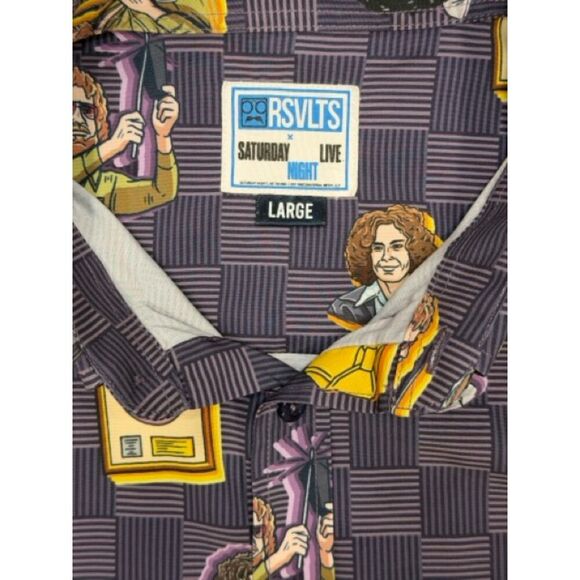 RARE RSVLTS SNL More Cowbell Graphic Shirt Large - Picture 3 of 5
